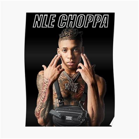 Nle Choppa Premium Matte Vertical Poster Sold By Erin Thomas Sku 42146175 25 Off Printerval