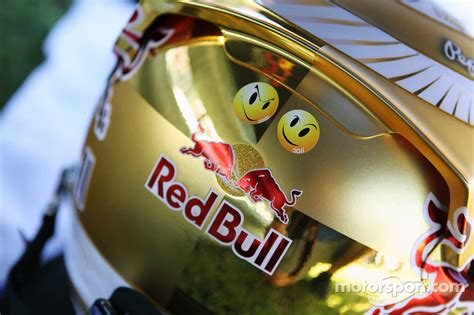 Sebastian Vettel S New Gold Helmet Design