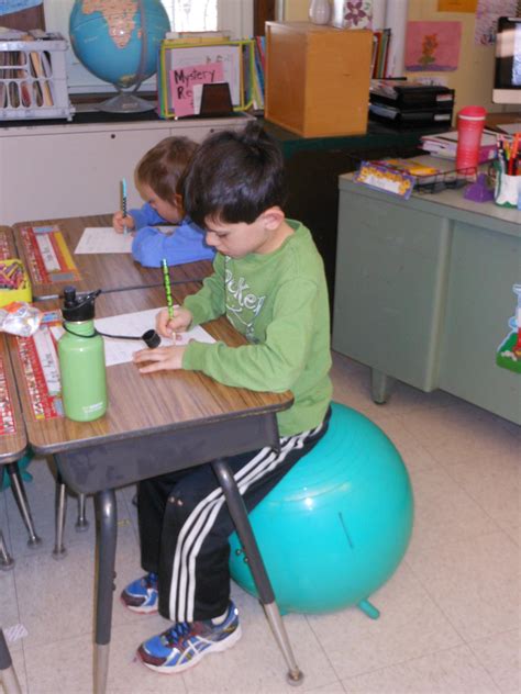 Stability Balls "Bounce" Into the Classroom - TAPInto