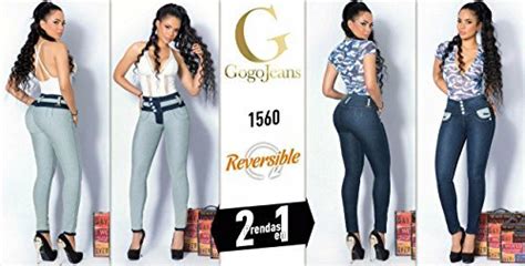 Made In Colombia Gogo Jeans Reversible 2 Prendas En 1 100 Colombianos