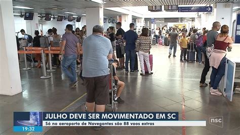 Infraero Anuncia Voos Extras No Aeroporto De Navegantes Para F Rias De