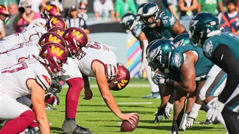 Eagles Vs Commanders Live Stream How To Watch Nfl Week 8 Game On Tv Online Nbc Sports