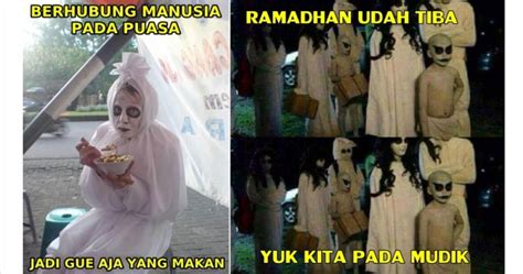 Meme Hantu Cuti Saat Ramadan Ini Bikin Kamu Ngakak Guling Guling