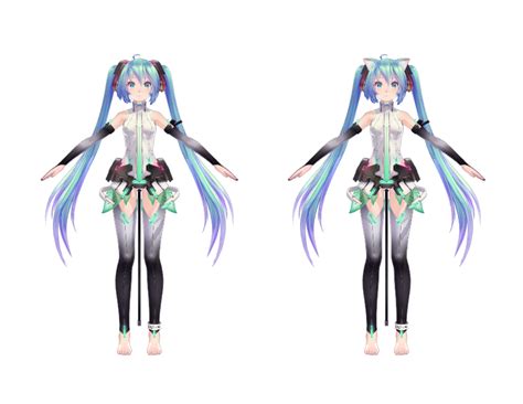 Append Miku Tda Original Mmd By Touko P On Deviantart