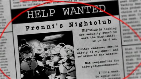 Fap Nights At Frenni's NightClub ストーリーモード・1日目 - YouTube