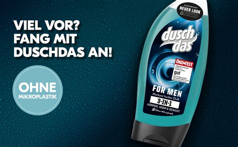 Duschdas 3 In 1 Duschgel Shampoo For Men Mit Markant Herbem Duft