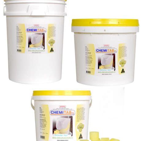 Chemitab Lemon Urinal Blocks