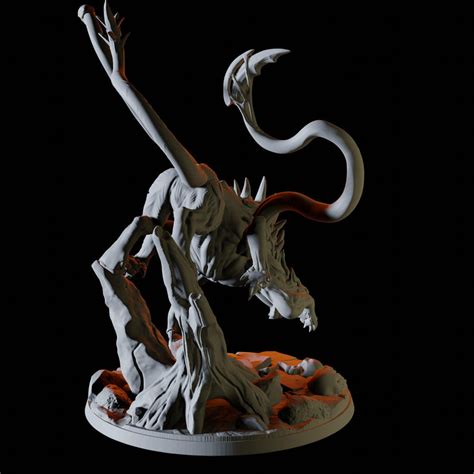 Displacer Beast Miniature for Dungeons and Dragons, Pathfinder and ...