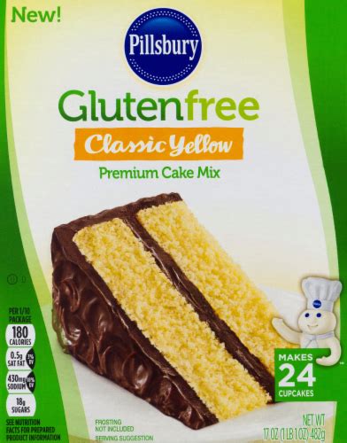 Pillsbury Gluten Free Classic Yellow Cake Mix 17 Oz Fred Meyer