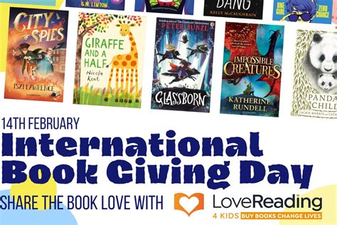 International Book Giving Day Flyer Lovereading4kids