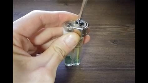 How To Refill A Disposable Lighter The Easy Way Youtube