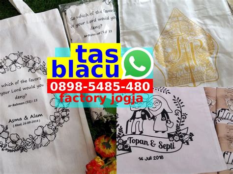 Souvenir Pernikahan Tas Kain Blacu 08985485480 Wa Harga Tas Blacu