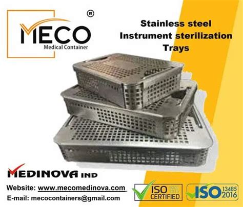 Sterilisation Stainless Steel Mesh Tray Medium X X At Rs