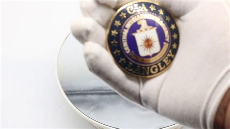 Cia Central Intelligence Agency Metal Badge Youtube