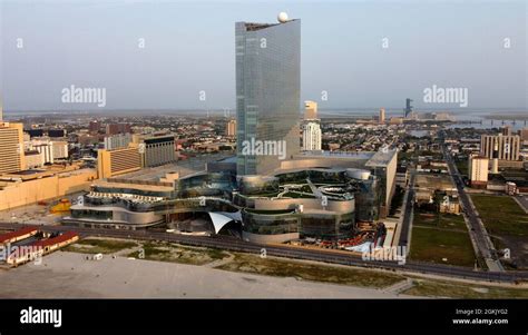 Aerial view of Ocean Beach Resort in Atlantic City, NJ Stock Photo - Alamy