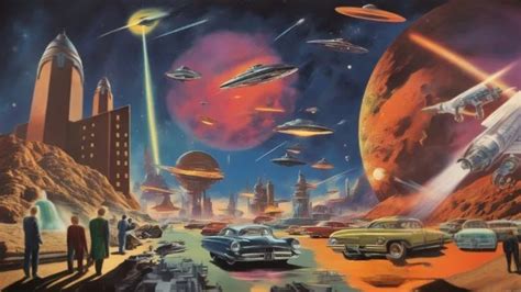 Visualizing The Future Art In 1950s Sci Fi Covers Andrew Gibson