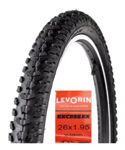 Pneu Excess Ex Aro 26 X1 95 Levorin Mtb Bike Trilha C Cravo