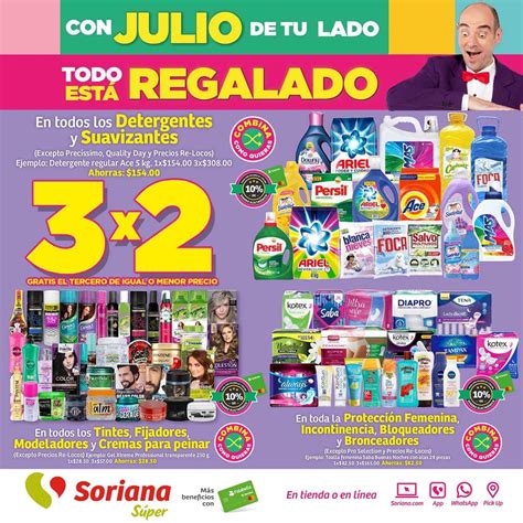 Folleto Julio Regalado En Soriana Super Del Al De Julio