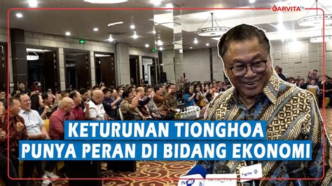 Ketum Hanura Oso Singgung Peran Keturunan Tionghoa Dalam Perekonomian