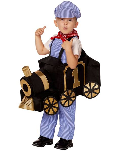 Toddler Ride-Along Train and Conductor Costume by Spirit Halloween ...