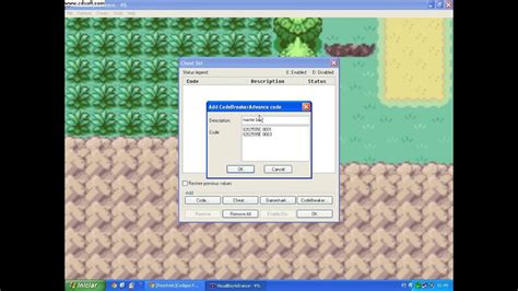 Como Colocar Códigos No Pokemon Fire Red Youtube