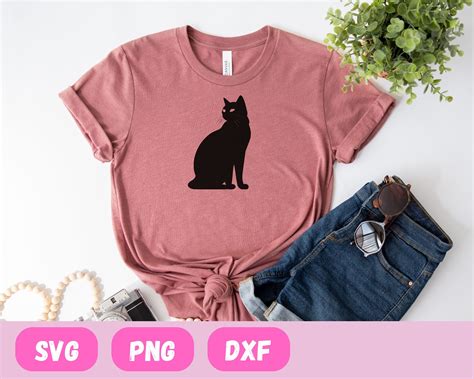 Cat Clipart Cat Svg Cat Bundle Svg Svg Files For Cricut Black Cat