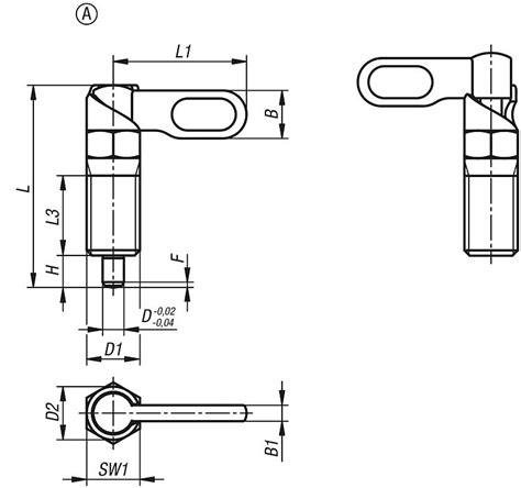 Cam Action Indexing Plunger Stainless Steel With Stop Norelem