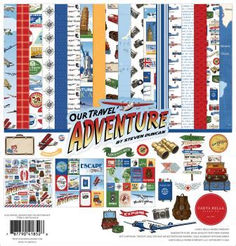 Carta Bella Our Travel Adventure X Collection Kit Cbota