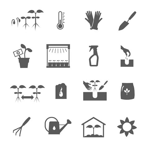 Plant Pictogram Images - Free Download on Freepik