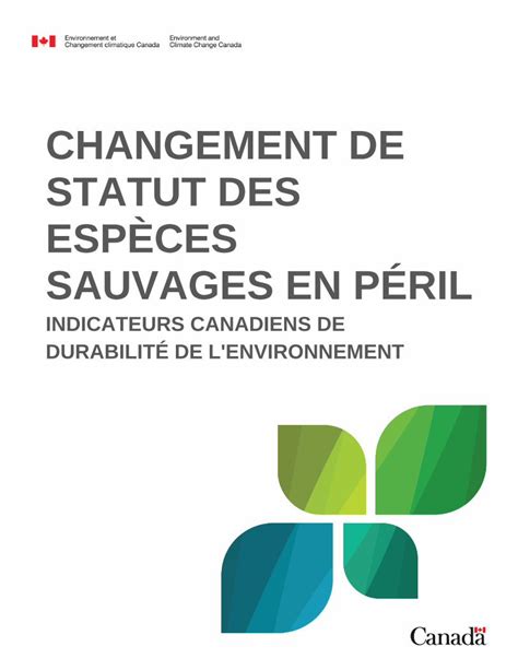 Pdf Changement De Statut Des Esp Ces Sauvages En P Ril Dokumen Tips