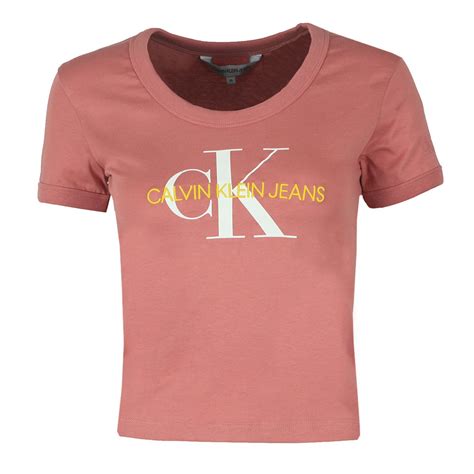 Calvin Klein Jeans Vegetable Dye Monogram T Shirt Oxygen Clothing