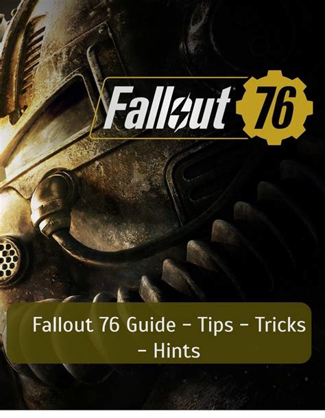 ‎fallout 76 Guide Tips Tricks Hints