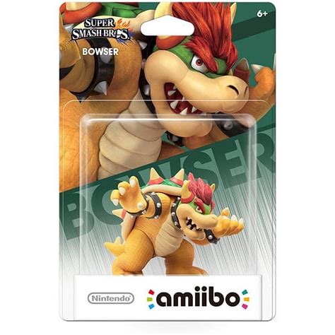 Free Shipping! Nintendo Amiibo Figure - Super Smash Bros. - BOWSER ...