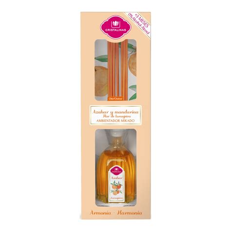 Comprar Ambientador Varillas Azahar Y Mandarina Cristalinas Mikado