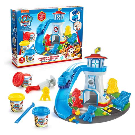 Coffret Pâte à modeler Quartier Général La Pat Patrouille Canal Toys