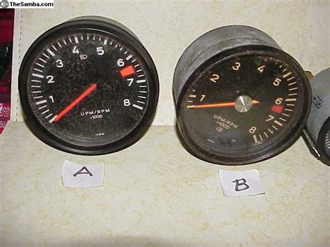 TheSamba VW Classifieds VDO Tachometer 4 Different Porsche