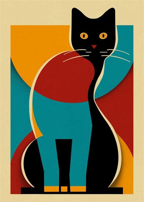 Pin by Keilany Samayoa on Guardado rápido Modern cat art Pop art cat