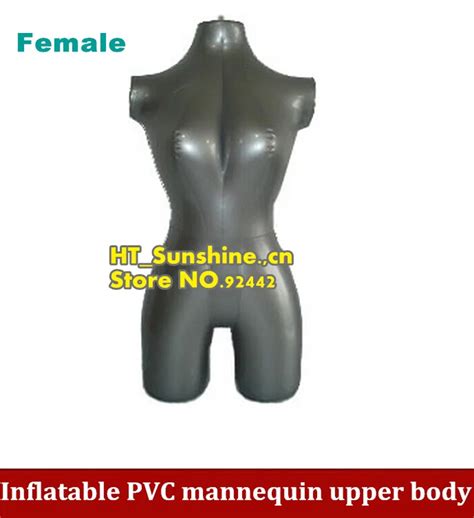 New Wholesale Inflatable Pvc Mannequin Upper Body Half Lower Body