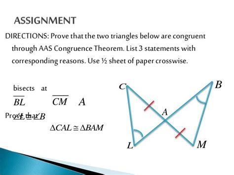 Aas congruence theorem