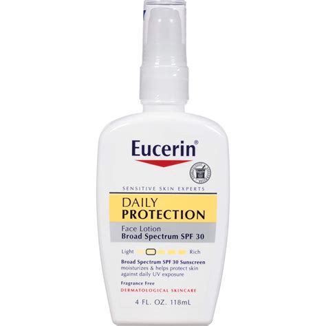 Eucerin Daily Protection Unscented Face Lotion With SPF 30