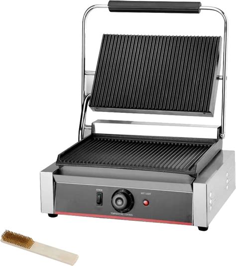 Amazon Commercial Panini Contact Grill Large Sandwich Press Panini