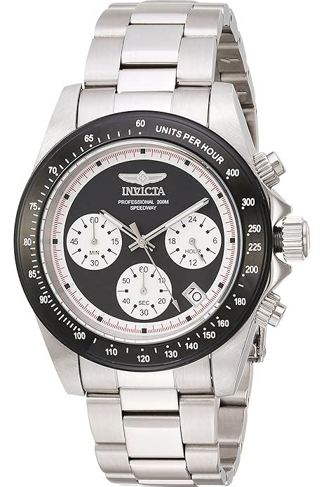 Invicta Mens 17314 Speedway Analog Display Japanese Quartz Silver