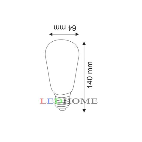 4W RUSTİK AMPÜL 007 Led Home