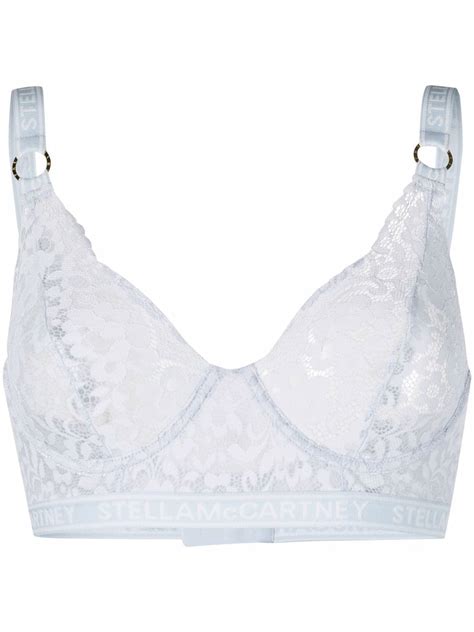 Stella Mccartney Floral Lace Underwire Bra Farfetch