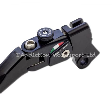 TWM Billet CNC Folding Clutch Adjustable Lever For Ducati Hypermotard