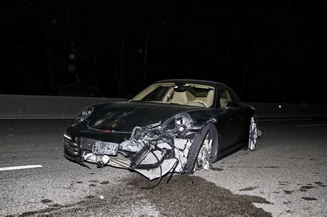 Car Crash Drunk Driver Crashes Porsche 911 In Austria Gtspirit