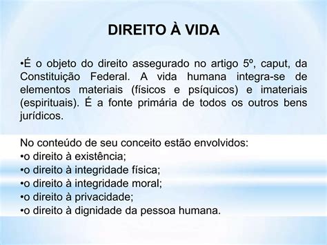 Aula 2 Dos Direitos E Deveres Individuais E Coletivos Ppt