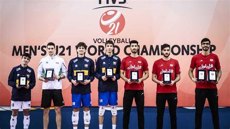 Pallavolo FIVBMensU21 Nella Squadra Ideale Premiati Orioli