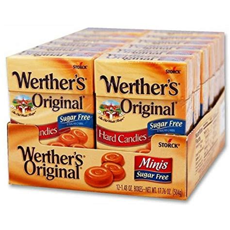 Werthers Sugar Free Mini Caramel Candies