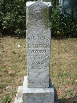 Richard Louden Memorial Find A Grave